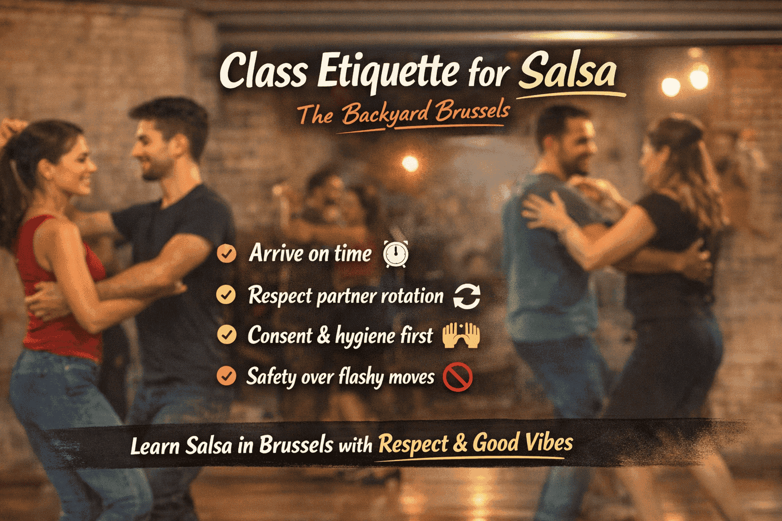Salsa Dance Classes: The Etiquette Guide